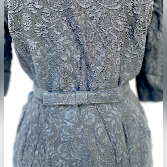 A Mendel Creation 1950’s Vintage Black dress comes with Bow belt - Picture 3 of 10